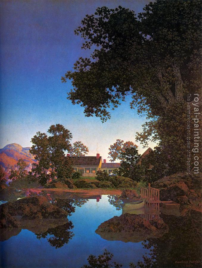 Maxfield Parrish : Evening Shadows